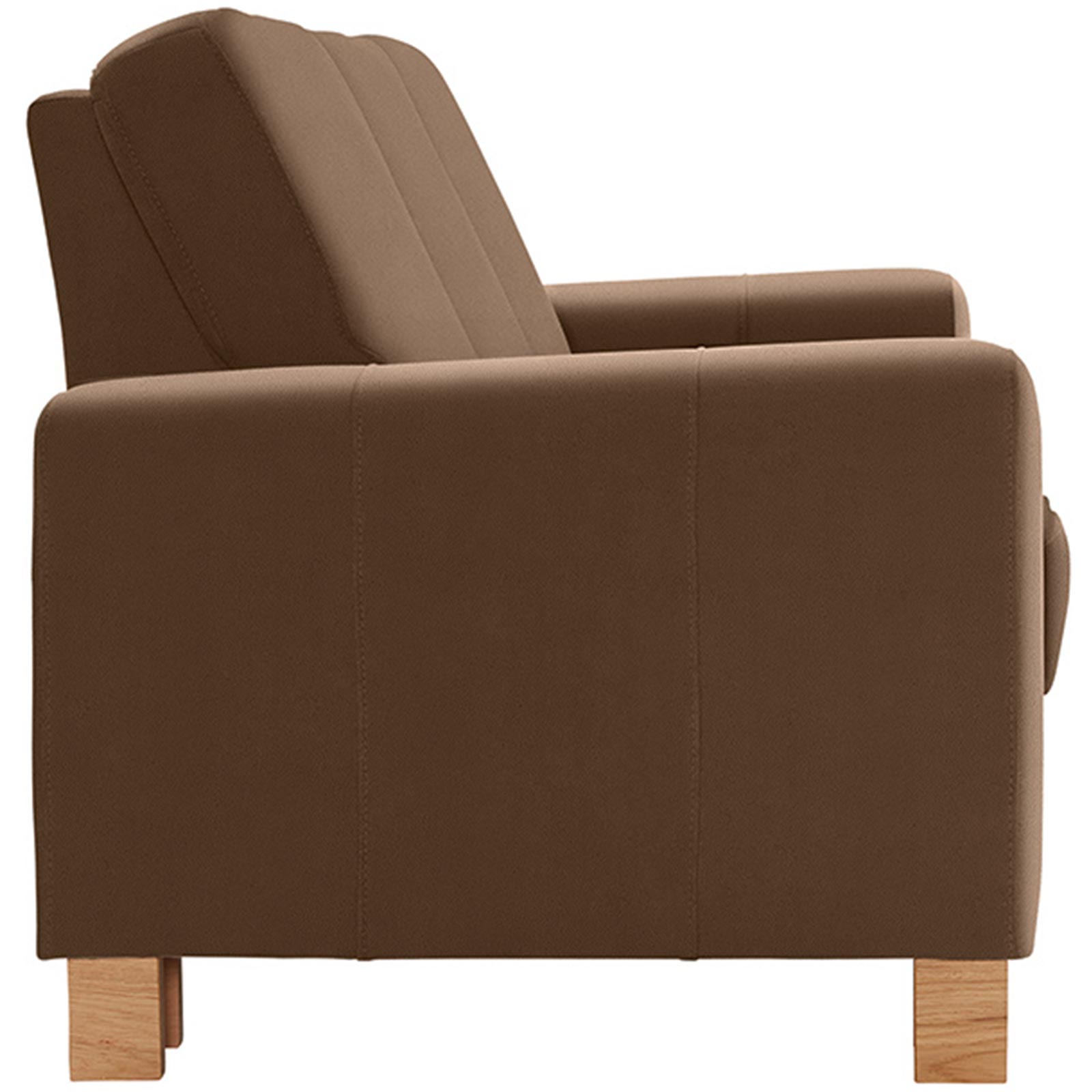 polsterpower 3-Sitzer-Sofa - Holiday mandel - Basismodell