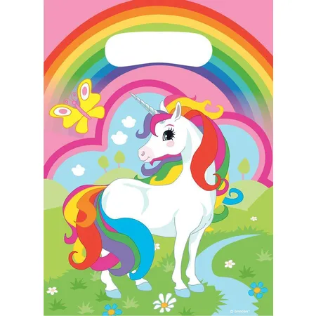 amscan Partytüten Einhorn 8 Stück