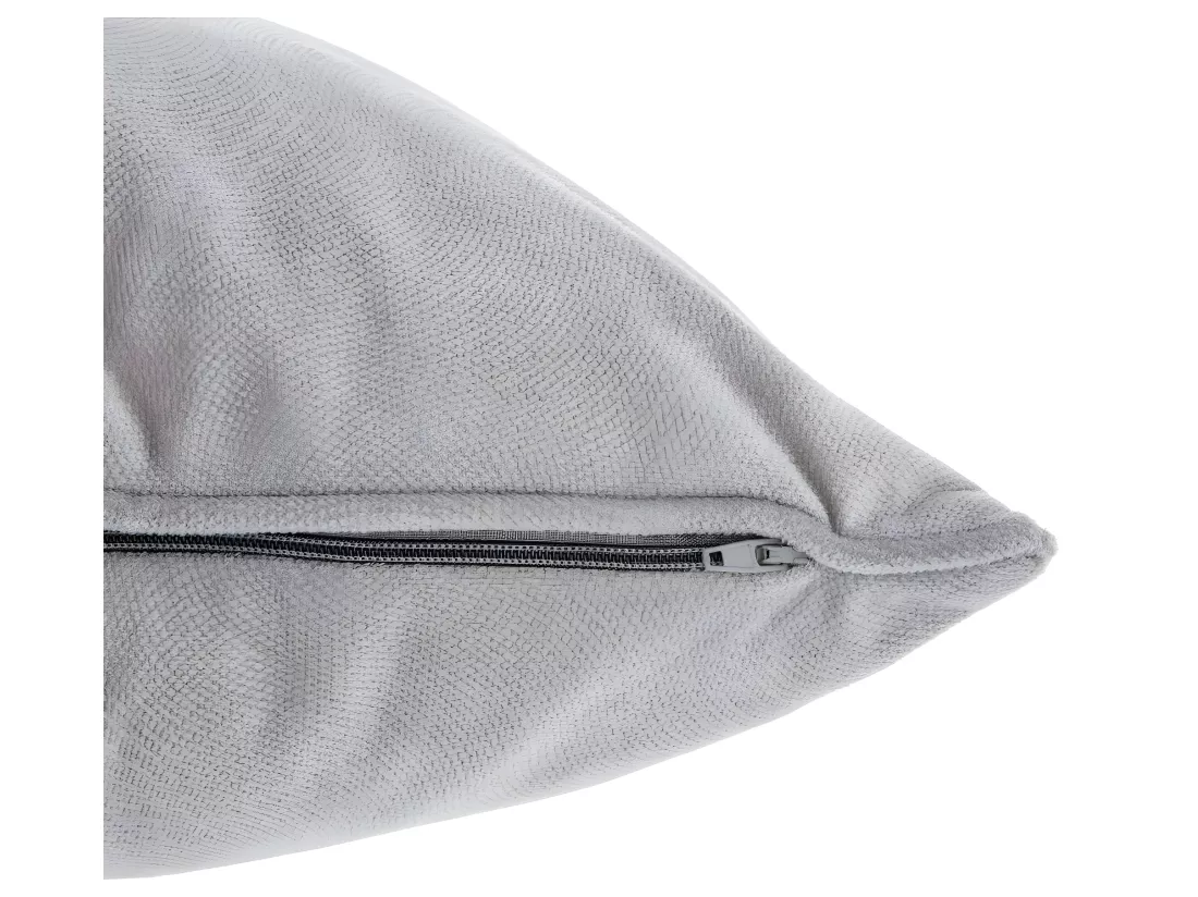 Coussin déhoussable Gris clair 30 x 50 cm