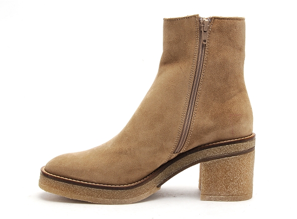 Alpe boots bottine talons femme 2626 beige