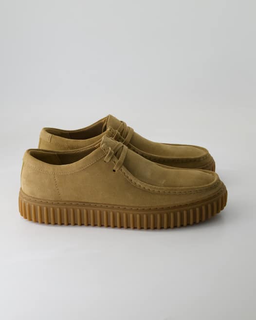 Clarks TORHILL LO Schnürschuhe in Beige