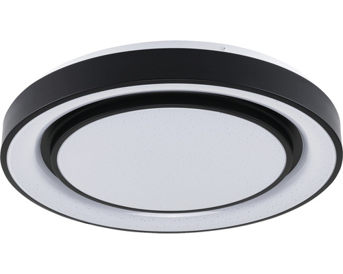 Dimbare LED-lamp 40W 1500 lm 2700-6500 K Ø 45 cm SpacyColor frameloos zwart + afstandsbediening + RGB + sterrenhemel