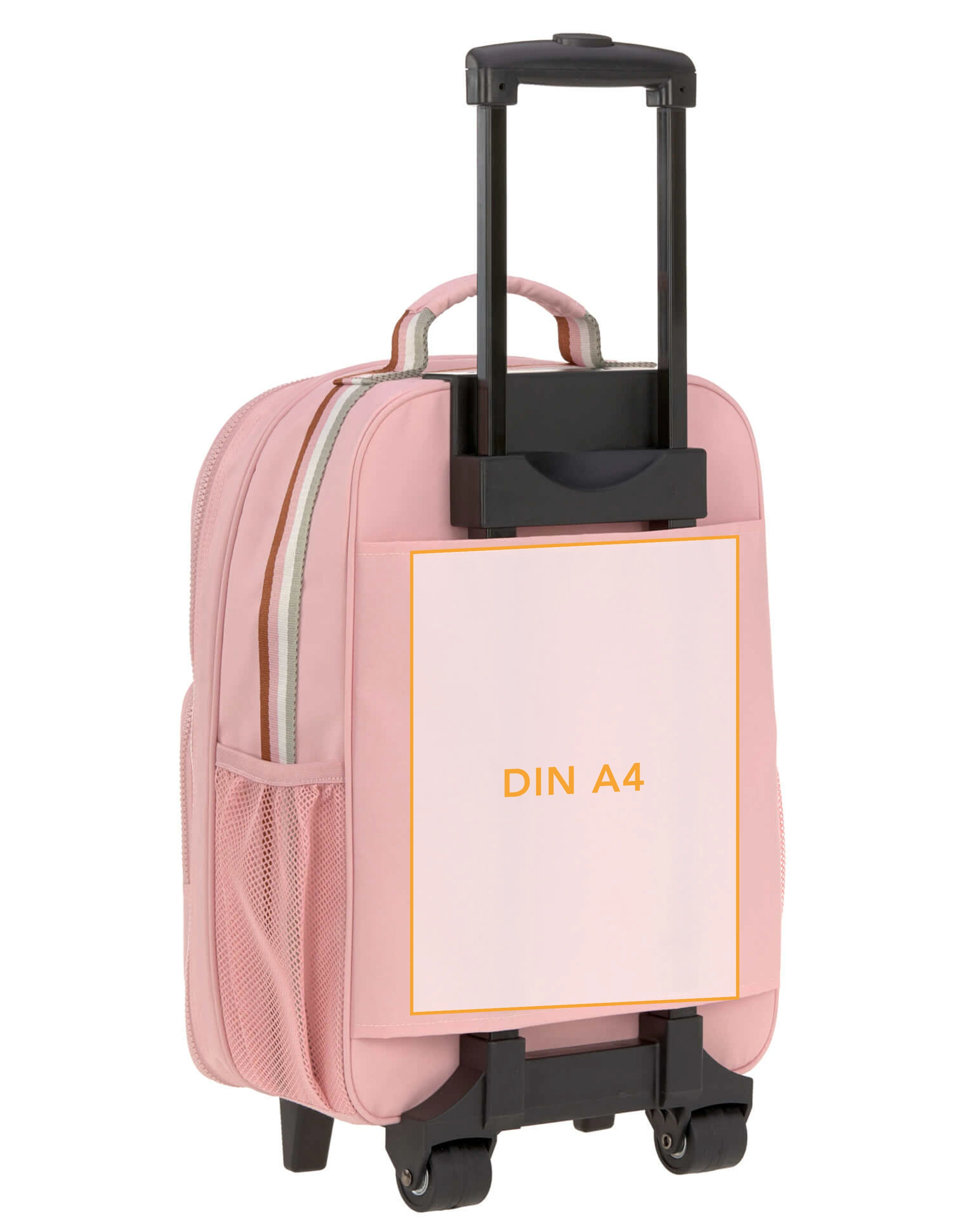 Kinder-Trolley SAFARI GIRAFFE in rosa