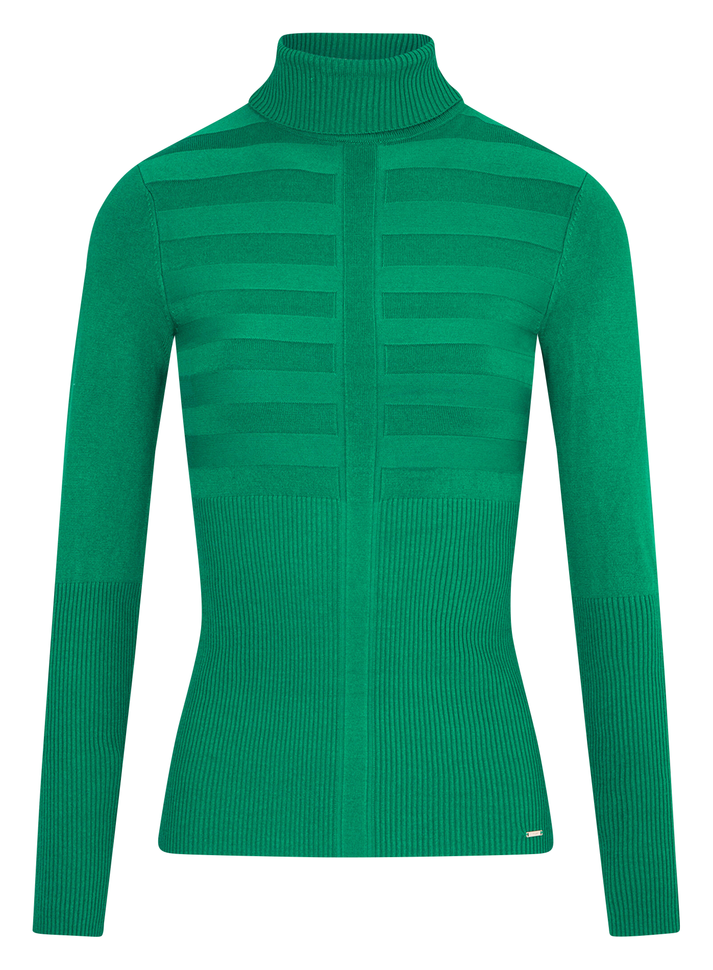 Pull col roulé | Vert