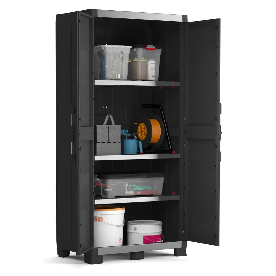 Keter XL Garage Opbergkast hoog - 3 planken