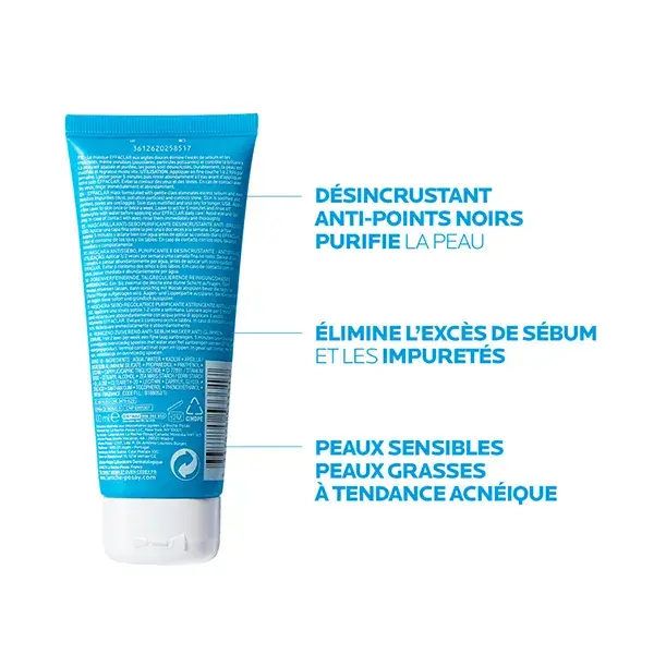 Máscara Seborreguladora La Roche-Posay Effaclar 100ml