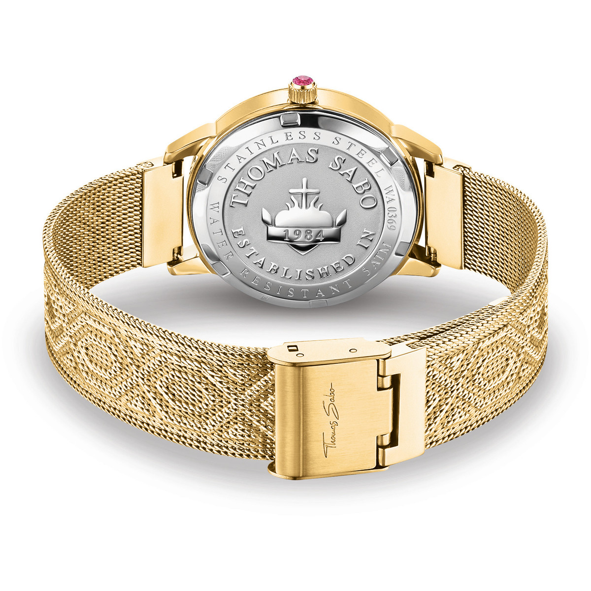 Montre THOMAS SABO femme acier doré