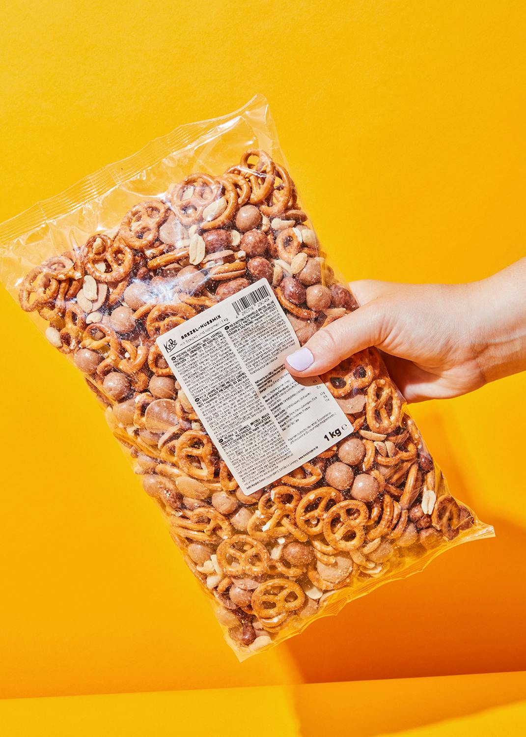 Brezel-Nussmix mit Schokolade und Karamell 1 kg