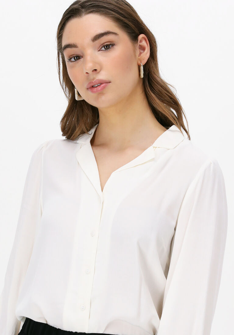MSCH COPENHAGEN ecru msch copenhagen blouse galiena morocco 3/4 shirt