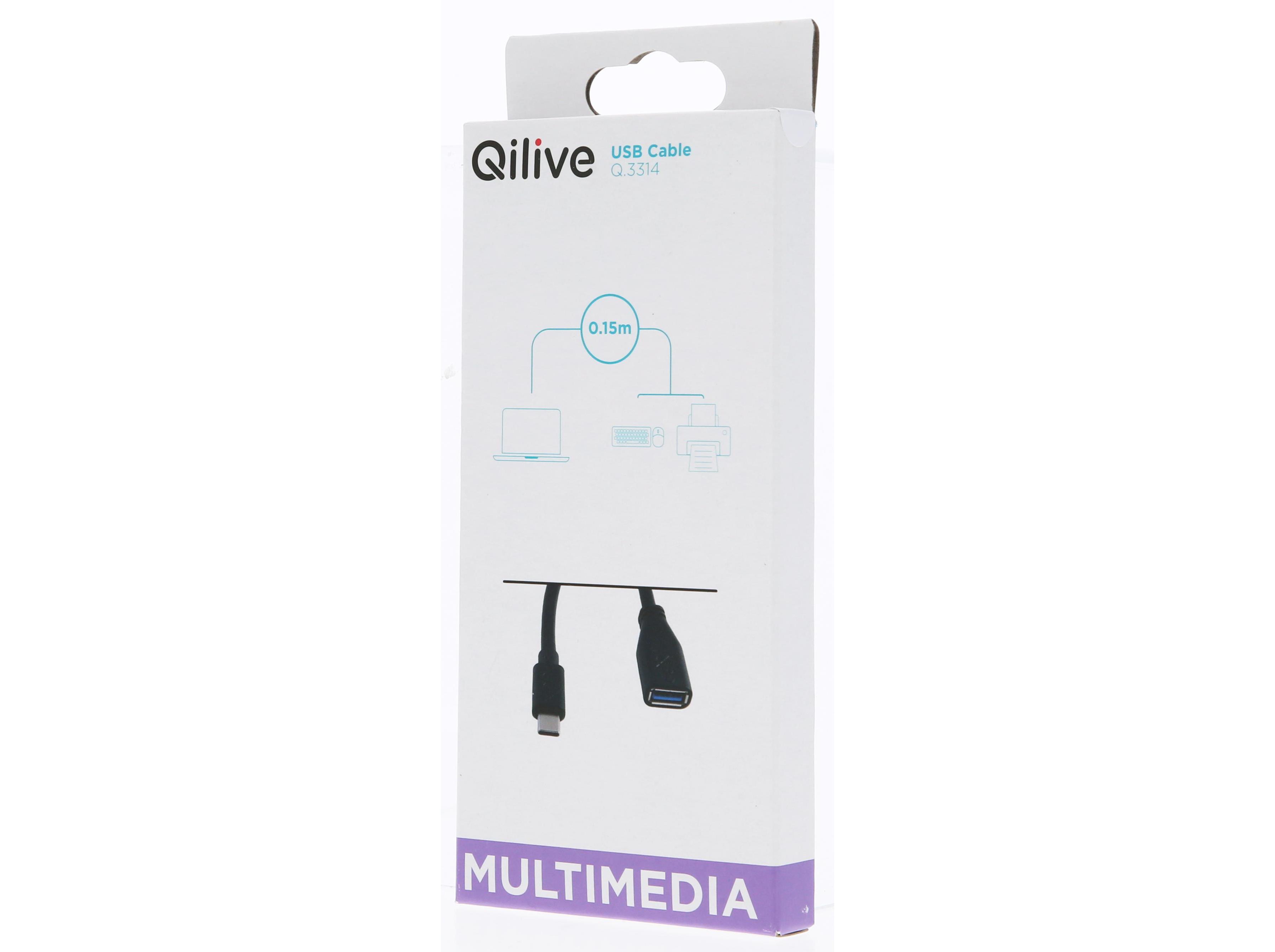 CABO QILIVE G4218039 USB-C P/USB-A 15CM