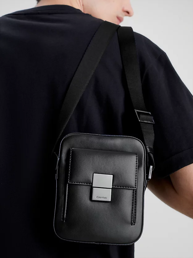 Bolsa de ombro para repórter