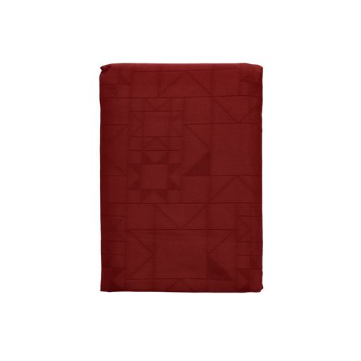 Södahl Star Damask Dug, Rød, Ø180 cm