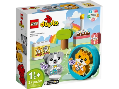 LEGO Mijn eerste Puppy en Kitten met geluid (10977)