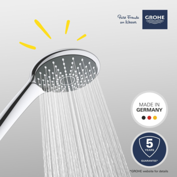 Grohe douchekop Quickfix Vitalio Joy handdouche 2 standen ø 11 cm chroom