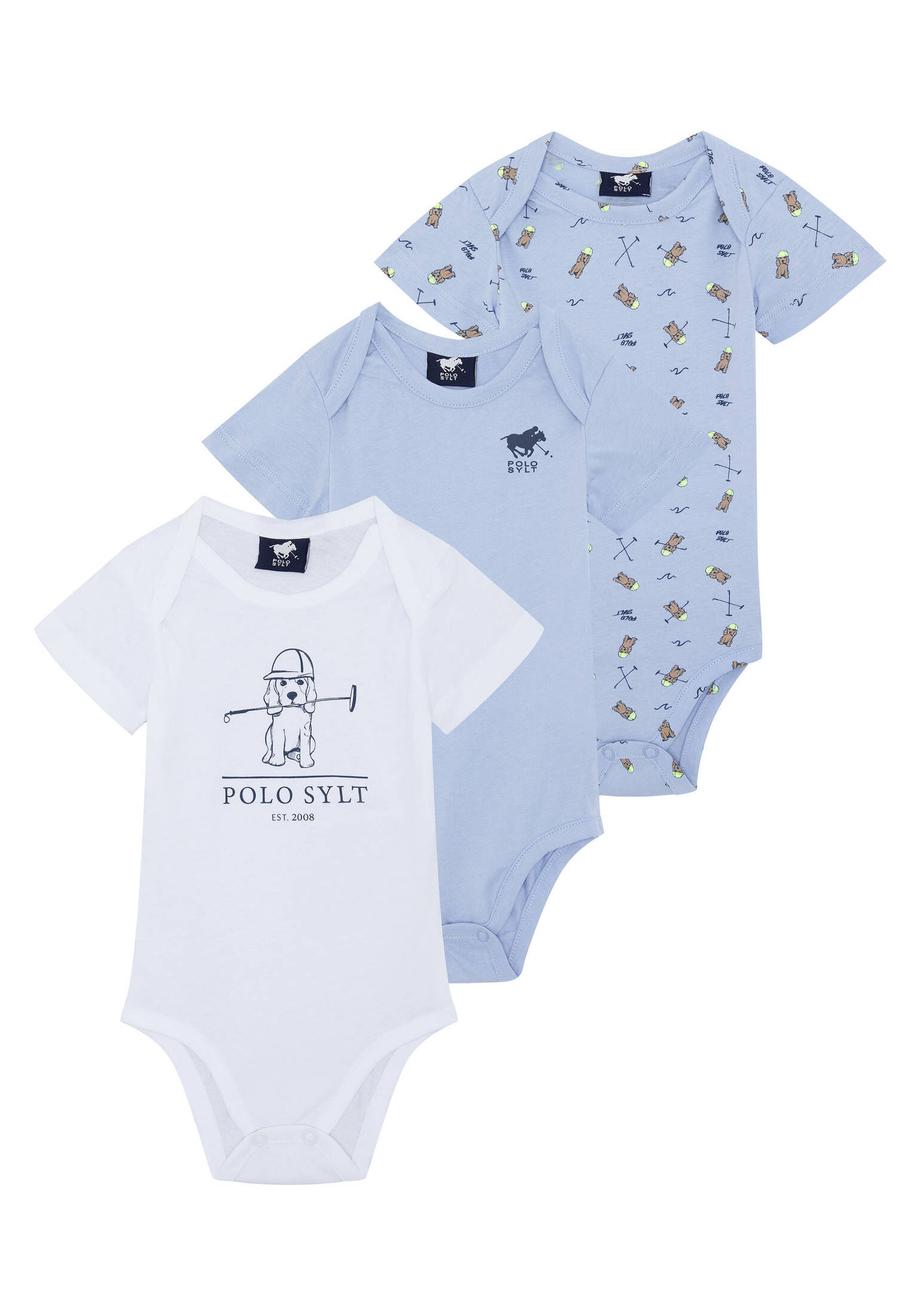 Polo Sylt| Jungen 3er-Pack Body