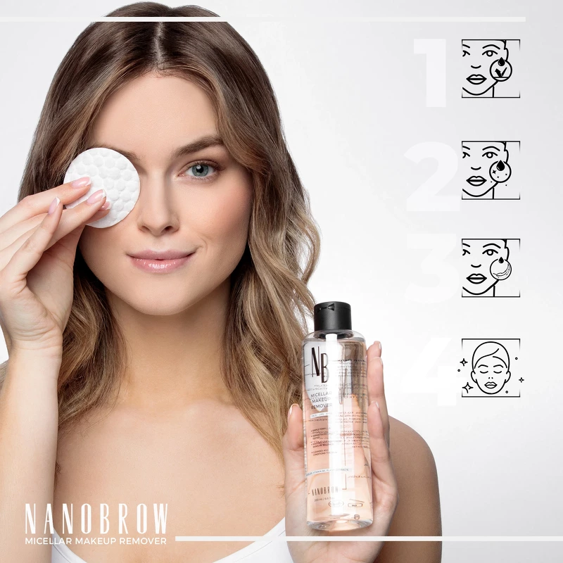 Nanobrow Micellar Makeup Remover 200 ml