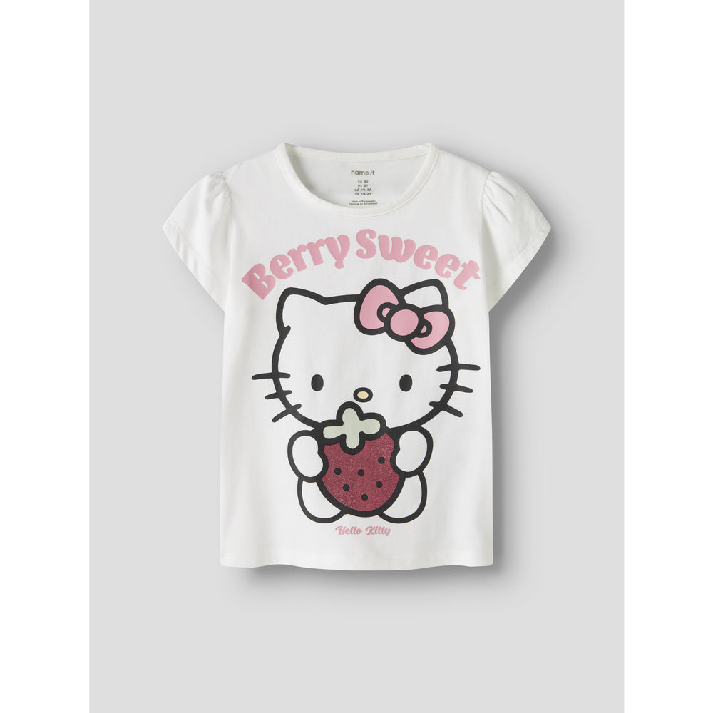 Køb Name It Bright White Nmfasda Hellok Ss Top Sky