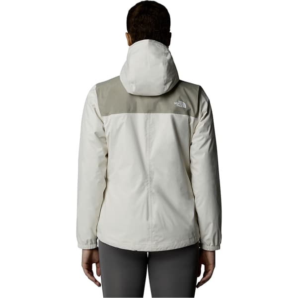 Veste randonnée THE NORTH FACE W ANTORA JACKET WHITE DUNE/CLAY GREY