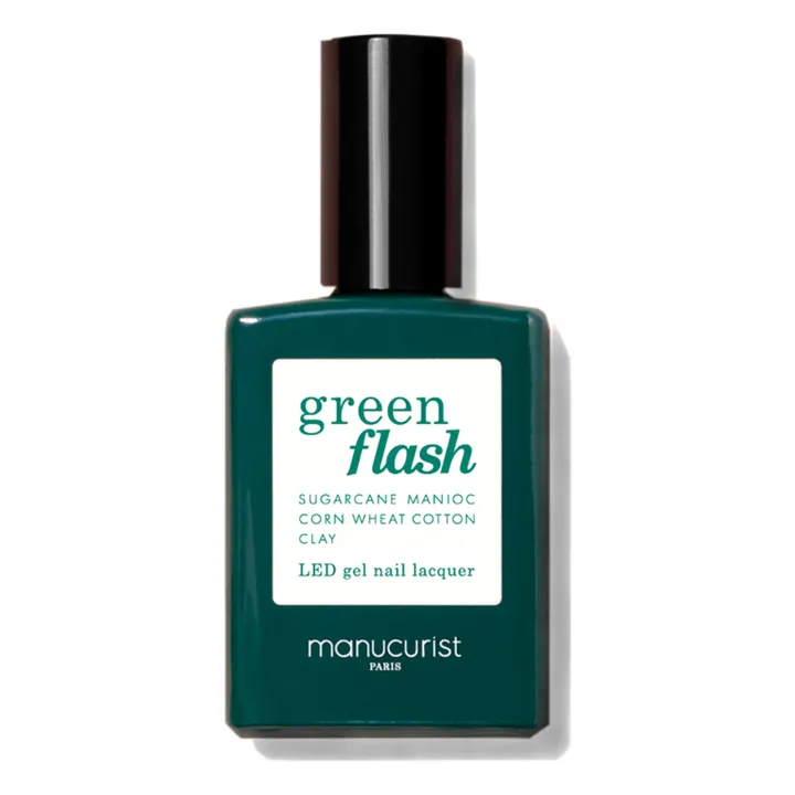 Manucurist Vernis à ongles semi-permanent Green Flash Milky White - 15 ml