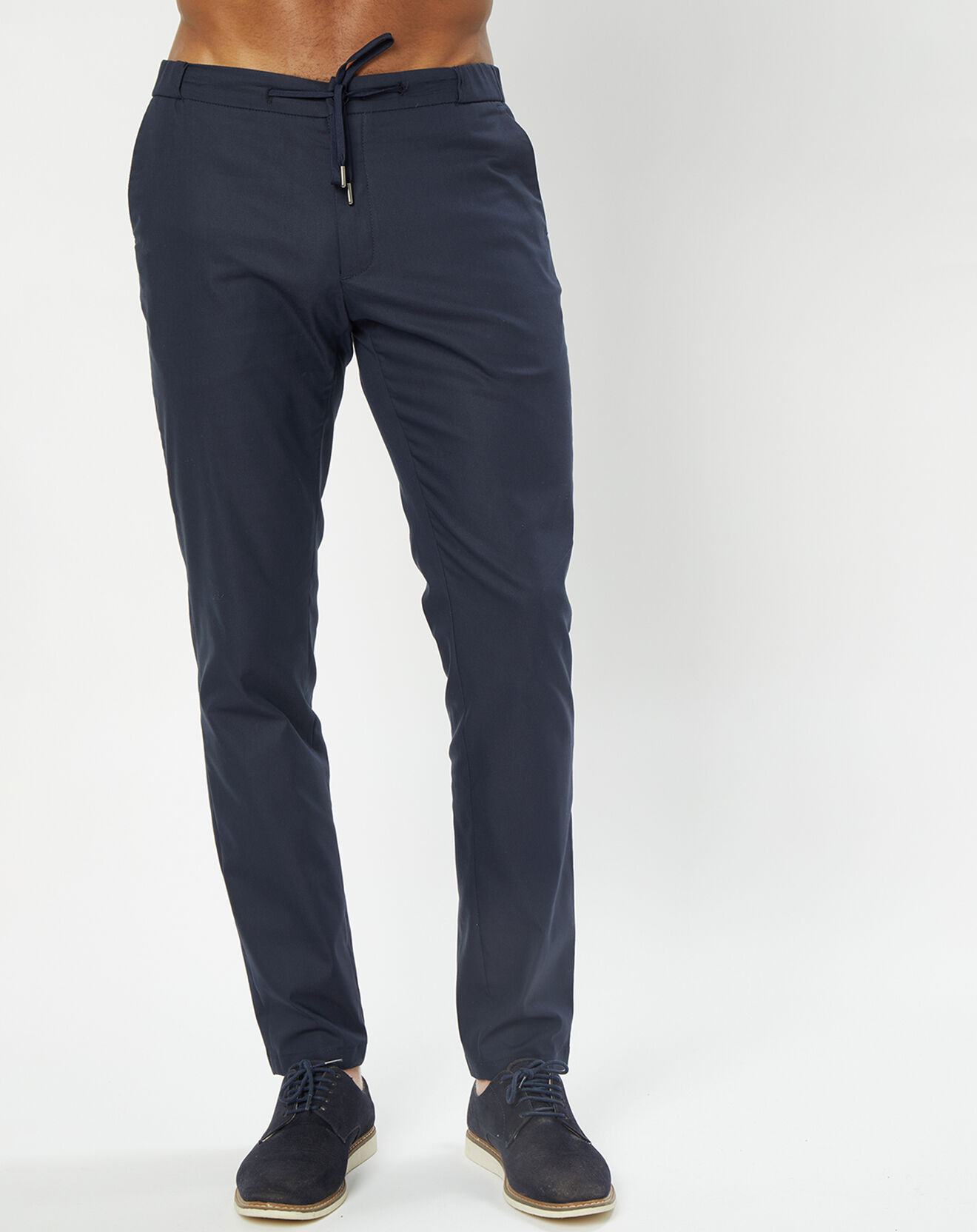 Hackett London Pantalon Slim Fit City Jog bleu marine