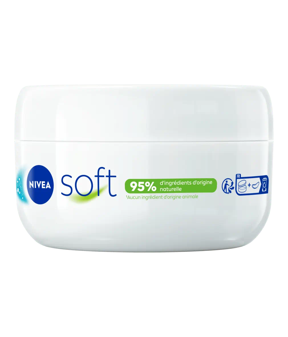 NIVEA SOFT CRÈME VISAGE CORPS & MAINS 200ML