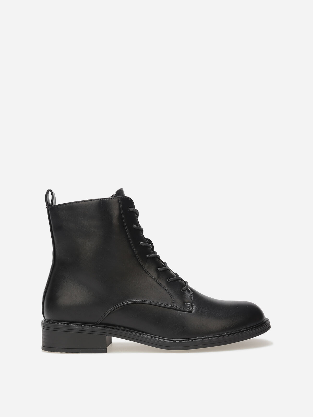 Bottines à lacets- Noir