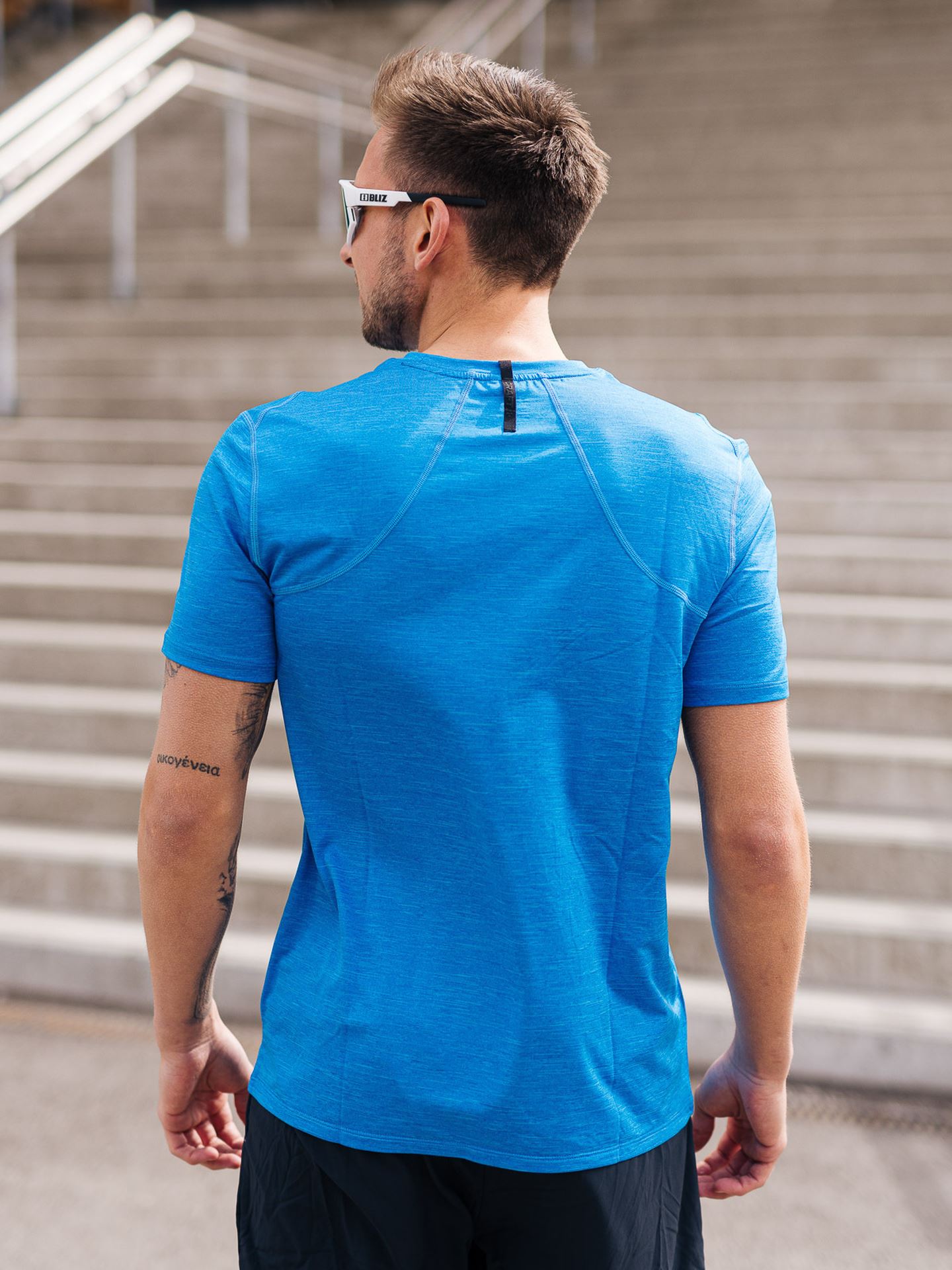 Adv Charge Melange Short Sleeve Tee Man