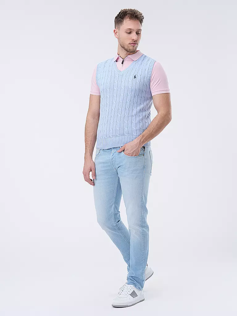 POLO RALPH LAUREN Pullunder hellblau