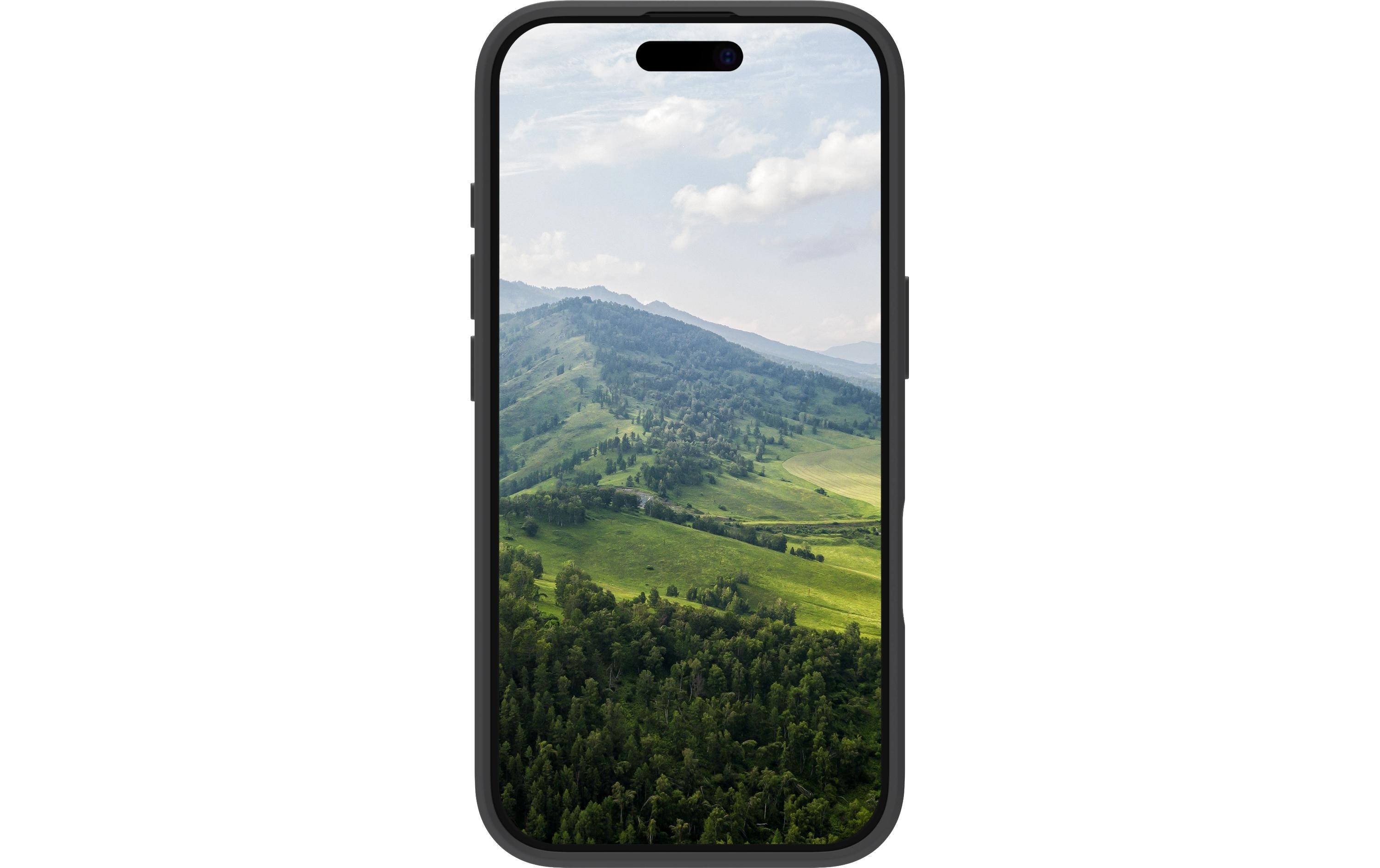 Back Cover Greenland iPhone 16 Plus Night BlackSchutzhülle für das Apple iPhone 16 Plus