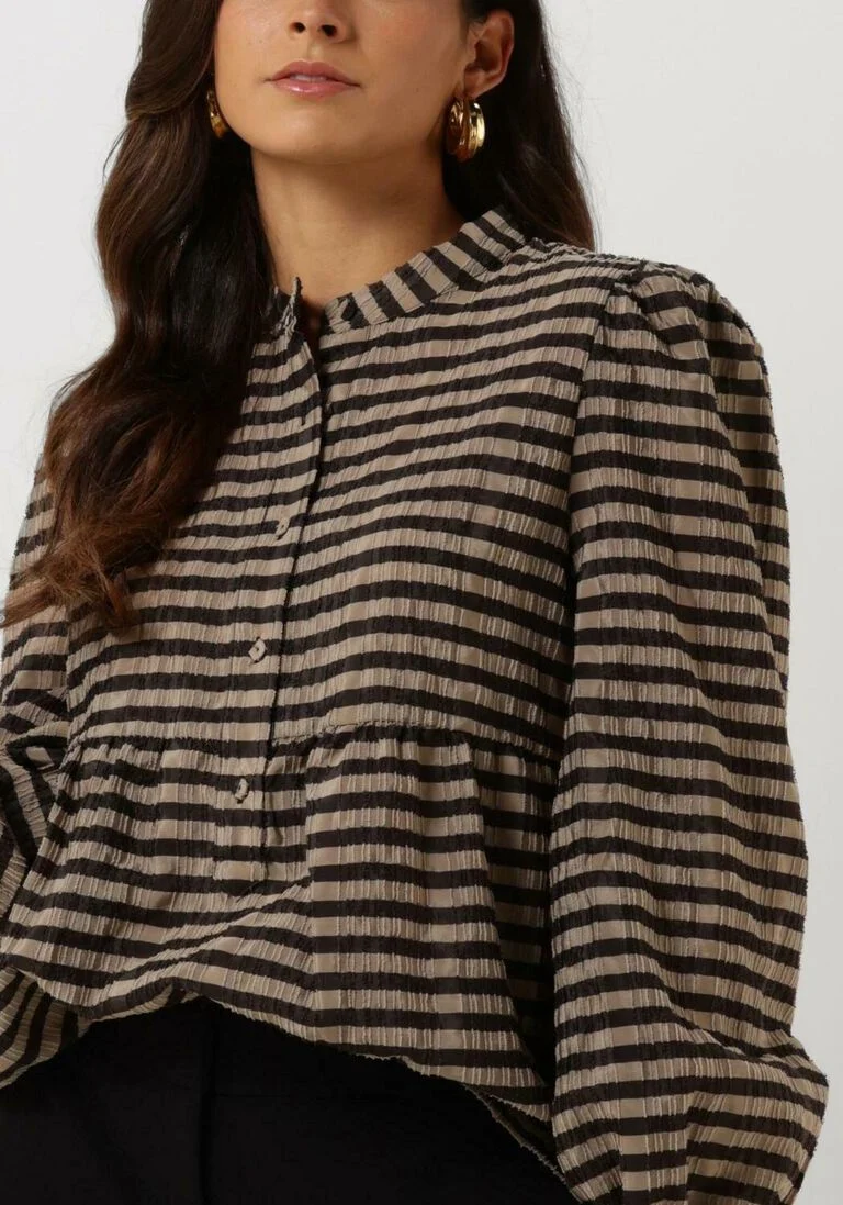 LEVETE ROOM beige levete room blouse lr-vela 1 blouse