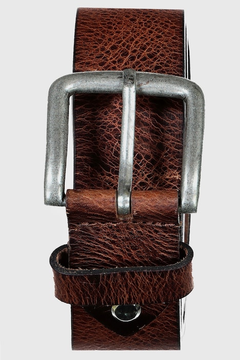 Leder-Gürtel, Metall-Schließe, 4cm breit, bis Gr. 170cm