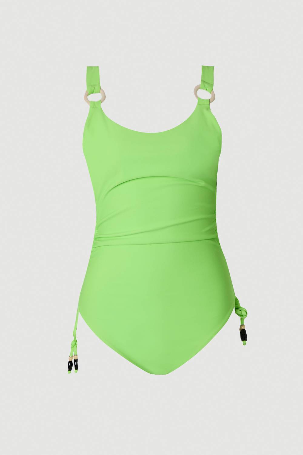 KarenMillen Maillot de Bain à Dos Échancré avec Détails Perlés