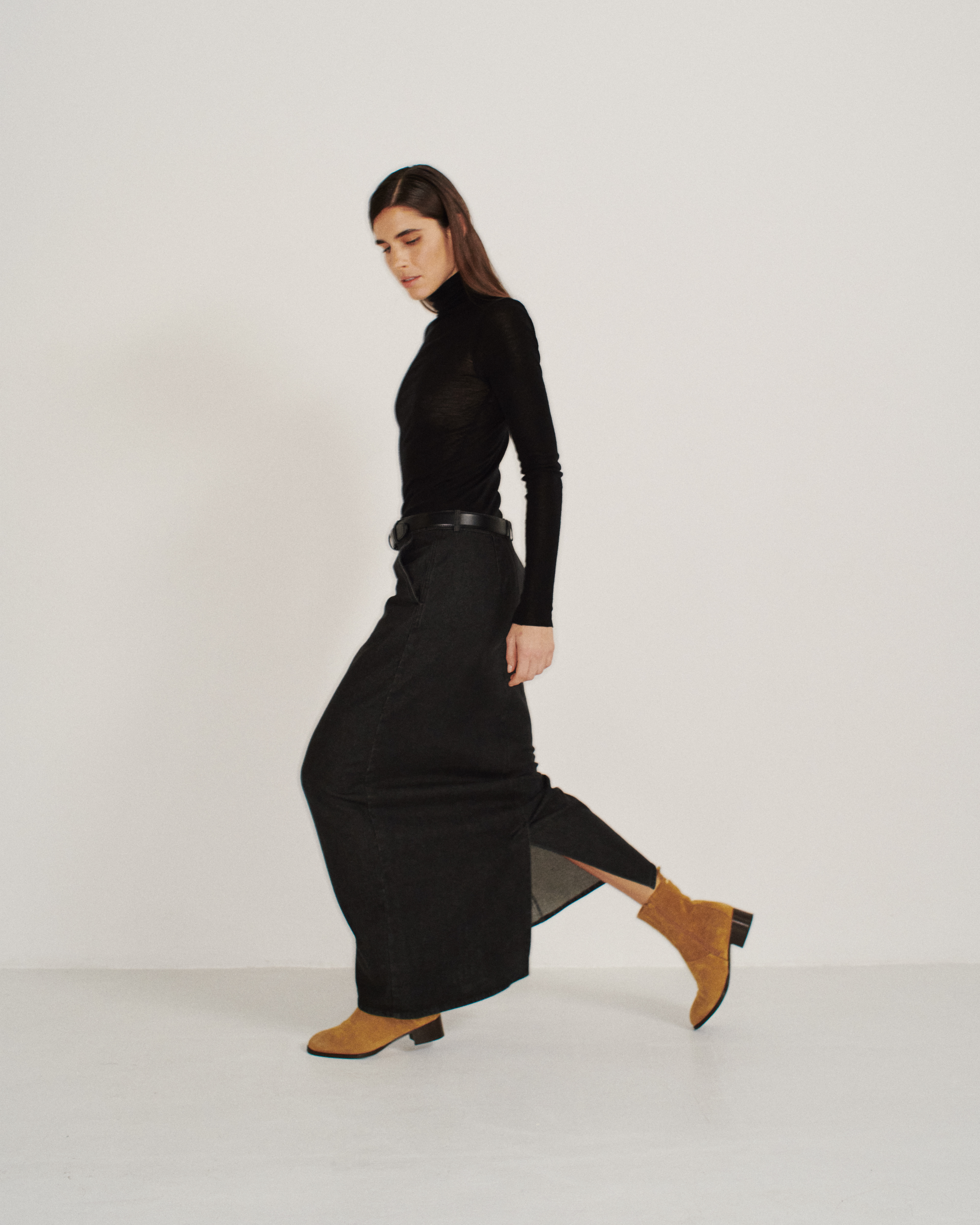 Bottines en nubuck Brighton Socque