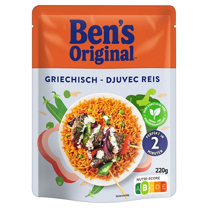 BEN'S ORIGINAL Expressreis mit Sonnenweizen 220 g, Griechisch-Djuvec