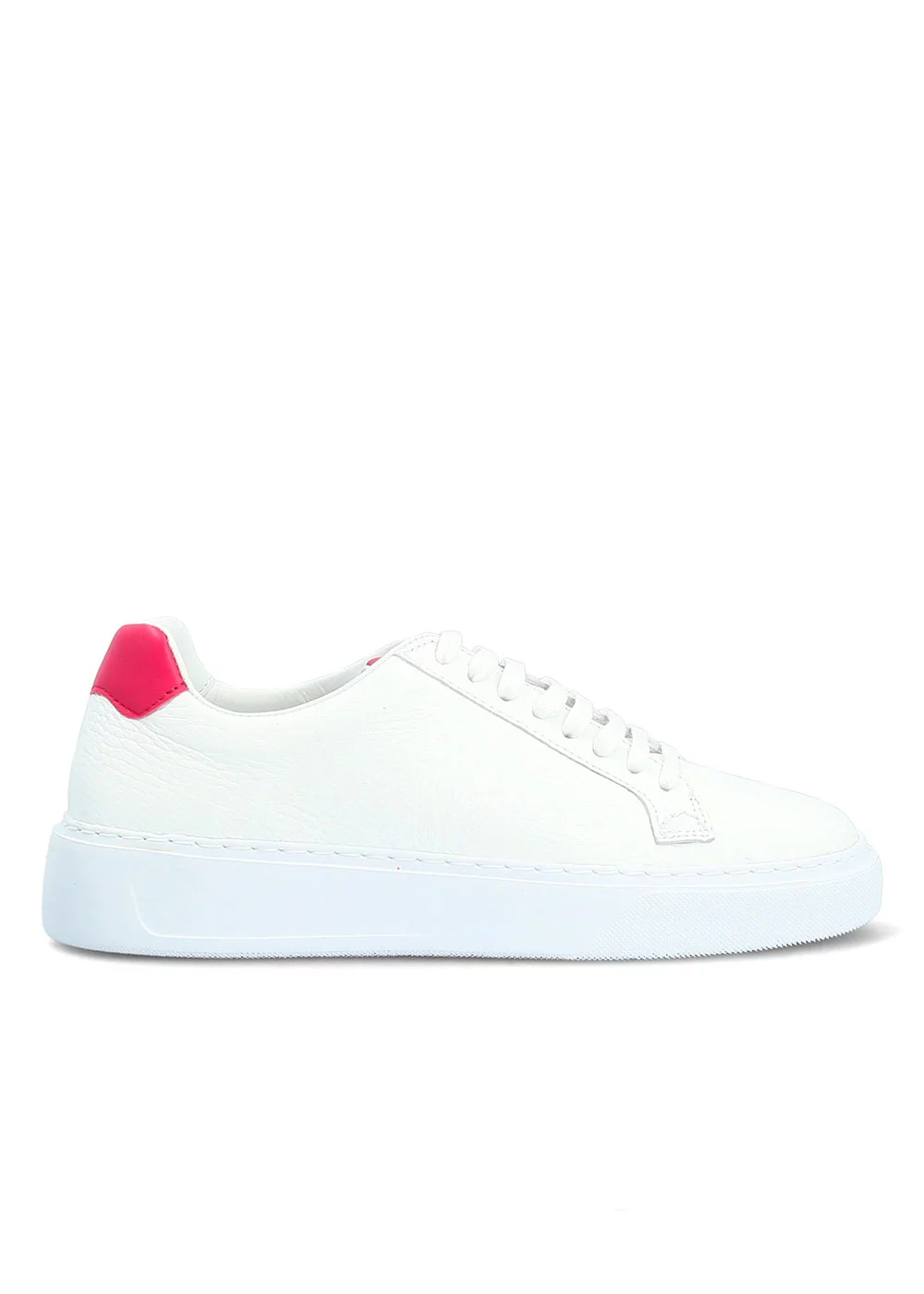 BASKET TABATHA CUIR BLANC
