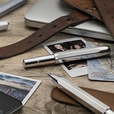 Kugelschreiber Kaweco Sport Aluminium, Poliert