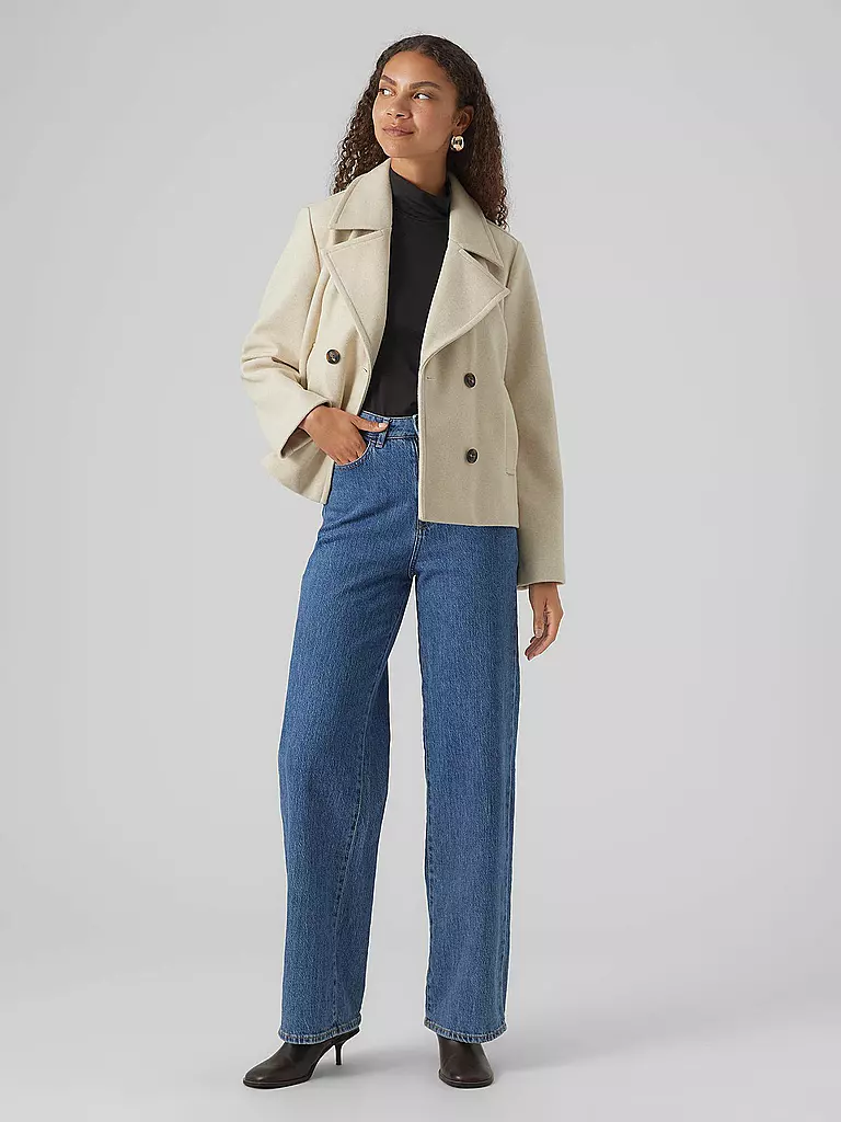 VERO MODA Jacke VMVINCEMIA beige