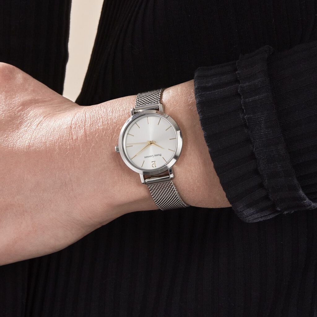 Montre Pierre Lannier Chouquette Argenté