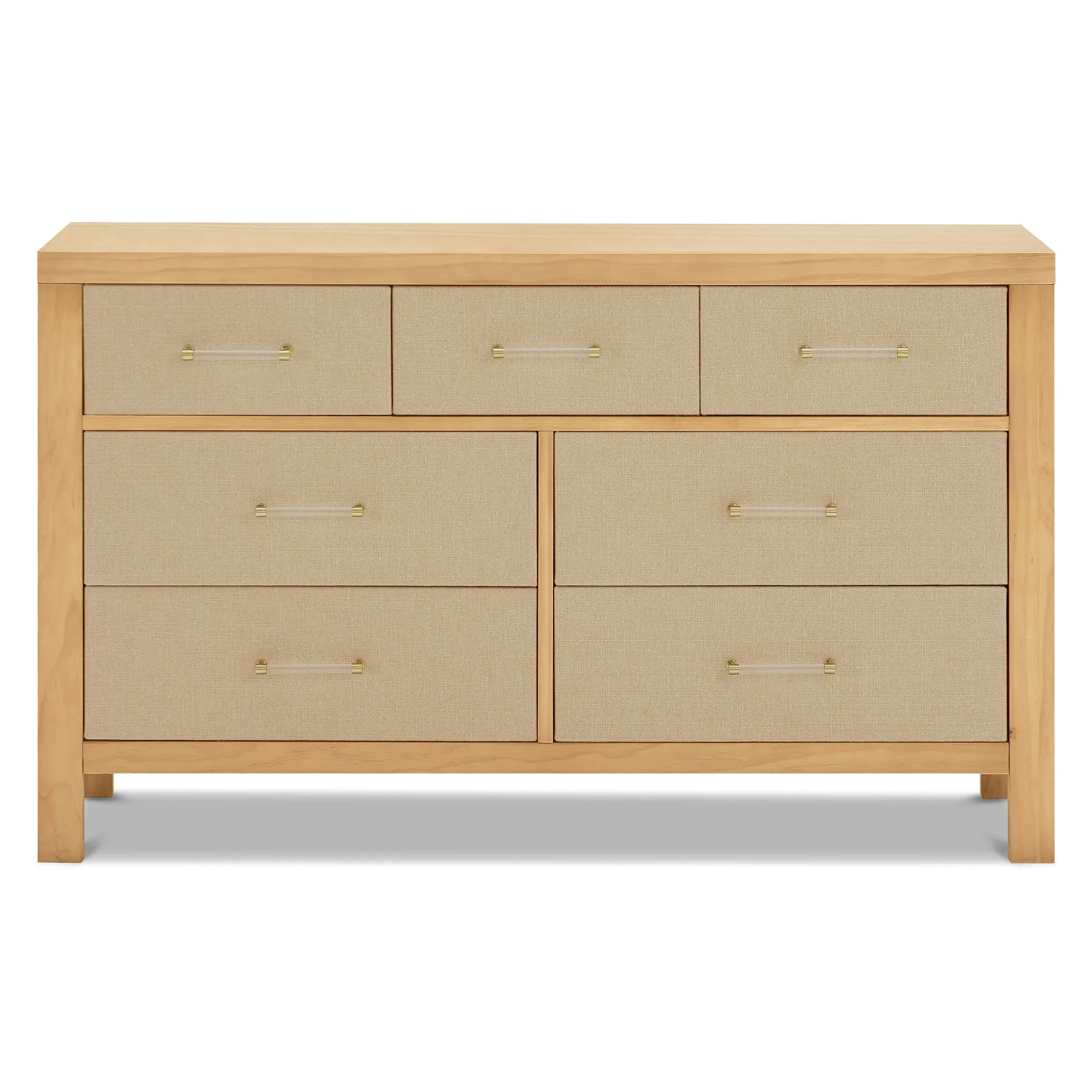DaVinci Bureau 7 Tiroirs Eloise - Miel et Tissu Eco-Weave