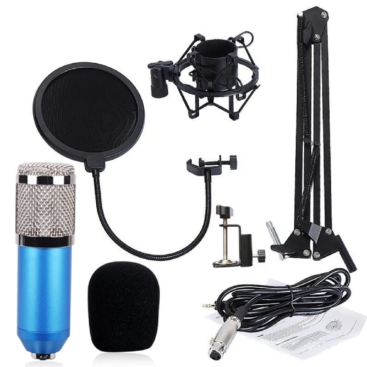 Microphone à condensateur Wewoo