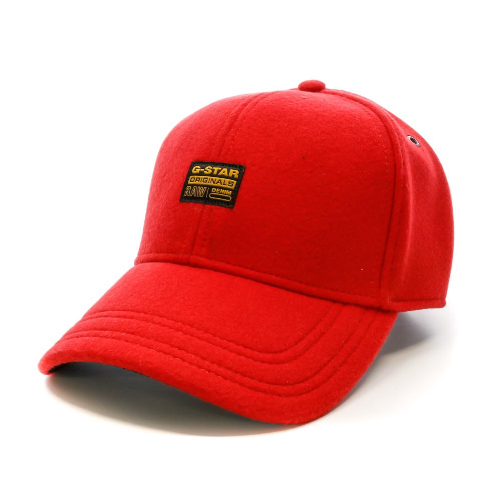 Casquette Rouge Homme Velours G-Star Originals Baseball