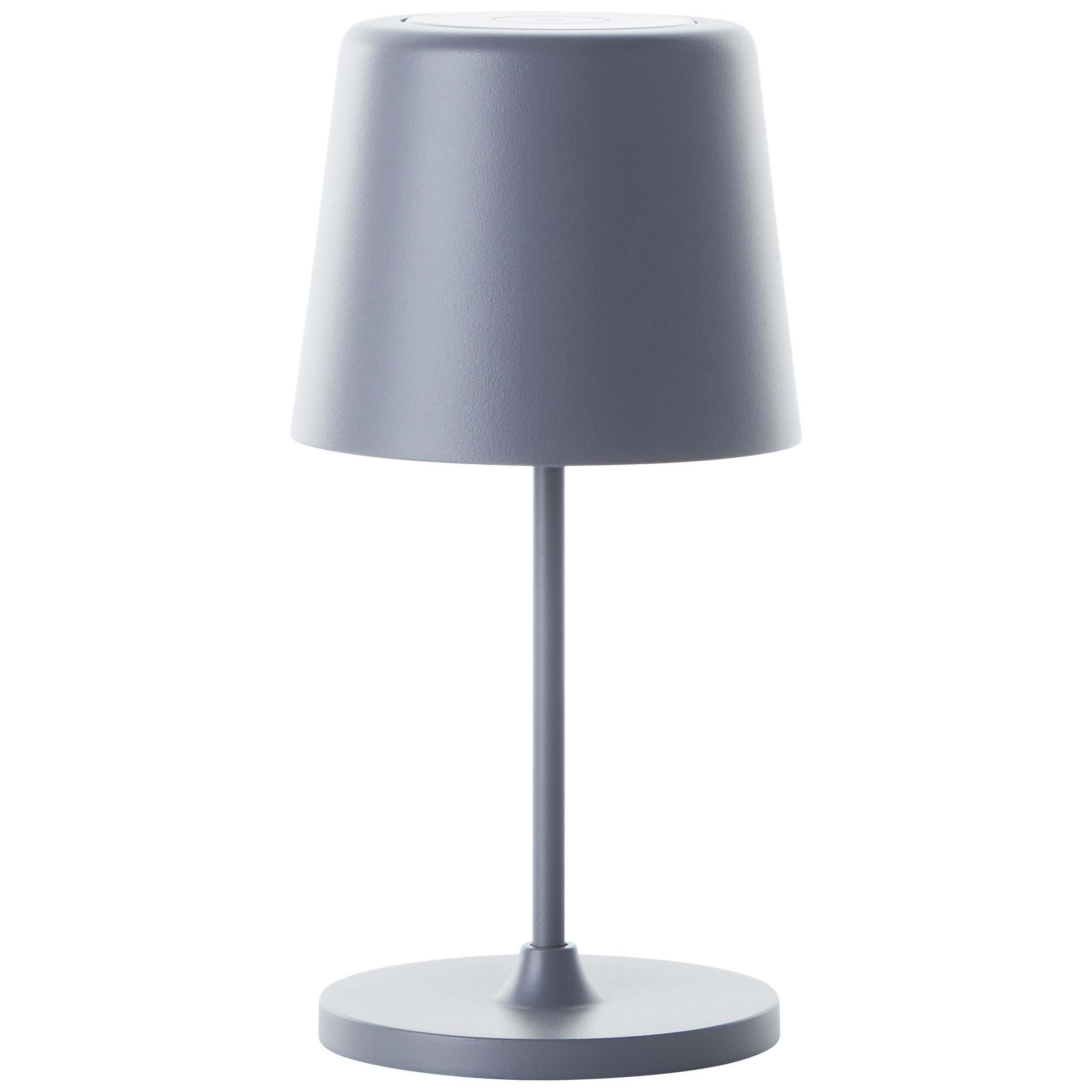 Brilliant Lampe Kaami LED Außentischleuchte 37cm grau matt Metall grau 2 W LED integriert