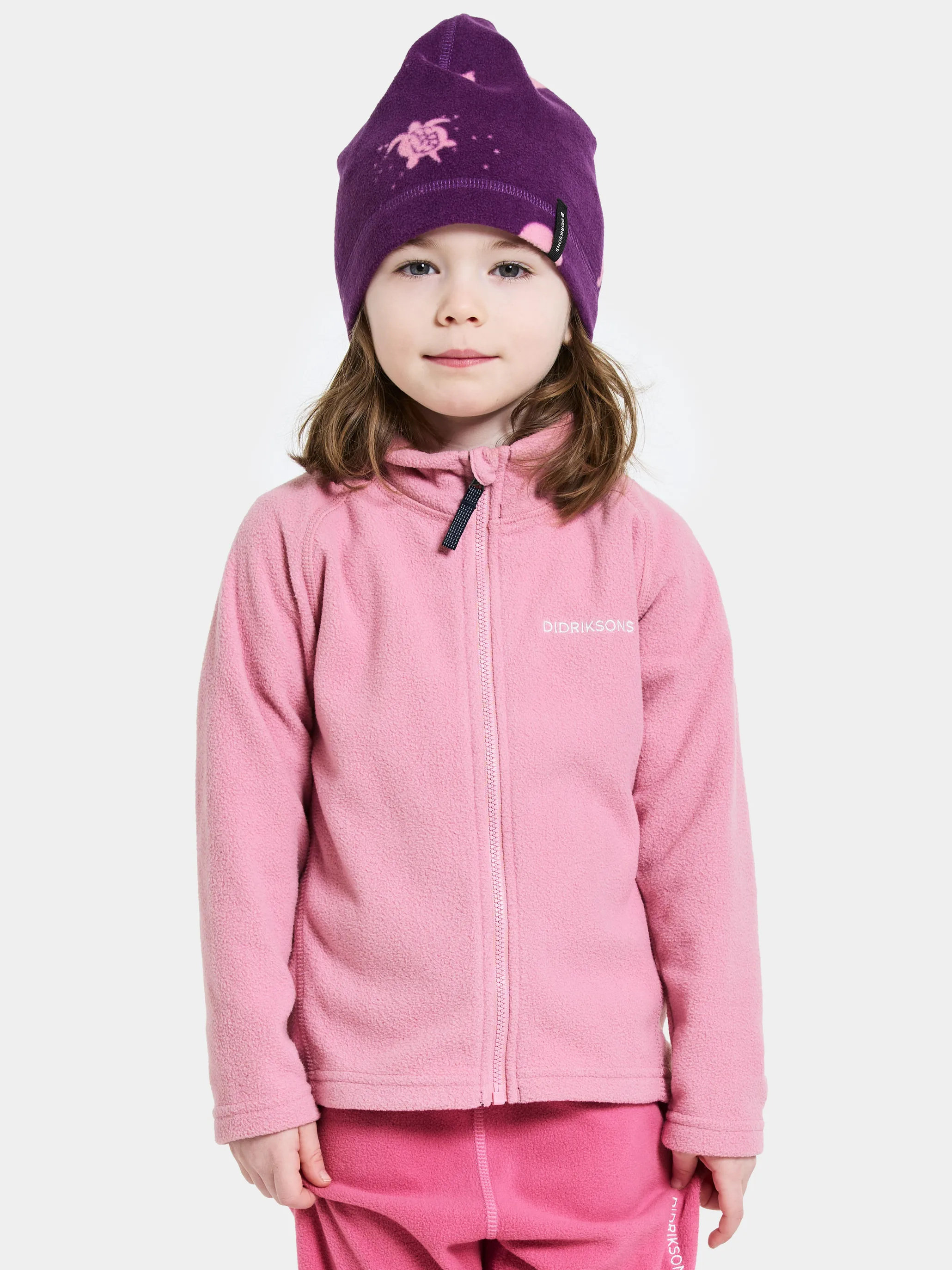 Didriksons Monte Kids Fz 10 Light Heather Pink