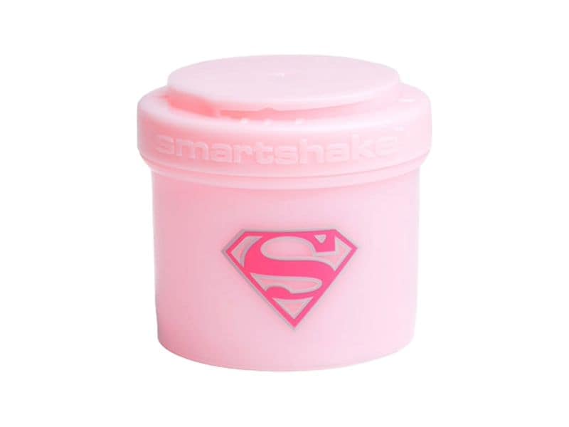 Smartshake Smartshake Revive Storage Supergirl 200 ml, Rosa Superhelden-Aufbewahrungsbehälter für unterwegs