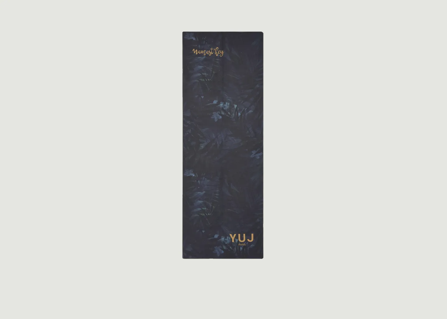 Tapis de yoga motif tropical Namast'hey YUJ Paris