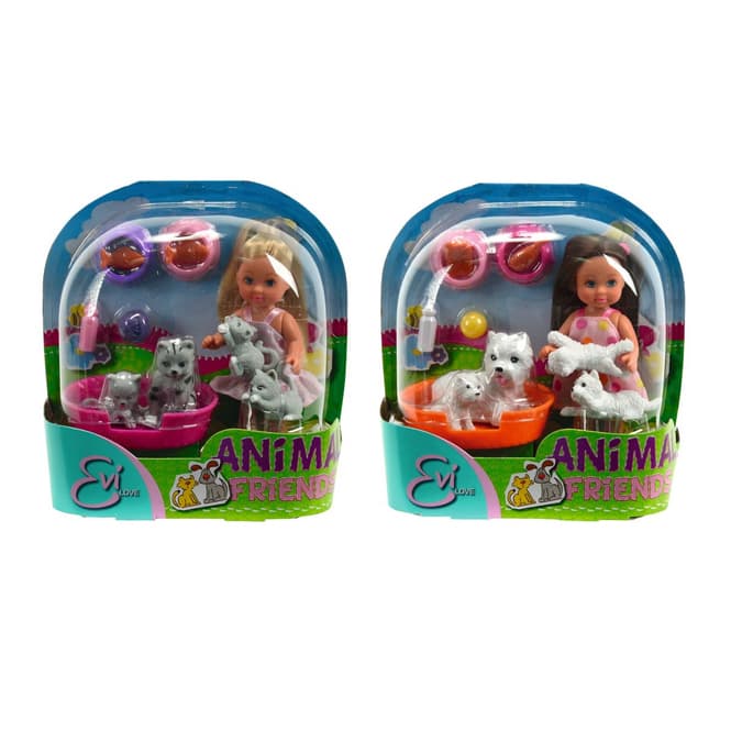 Evi Love Animal Friends - Evi Puppe mit Tieren