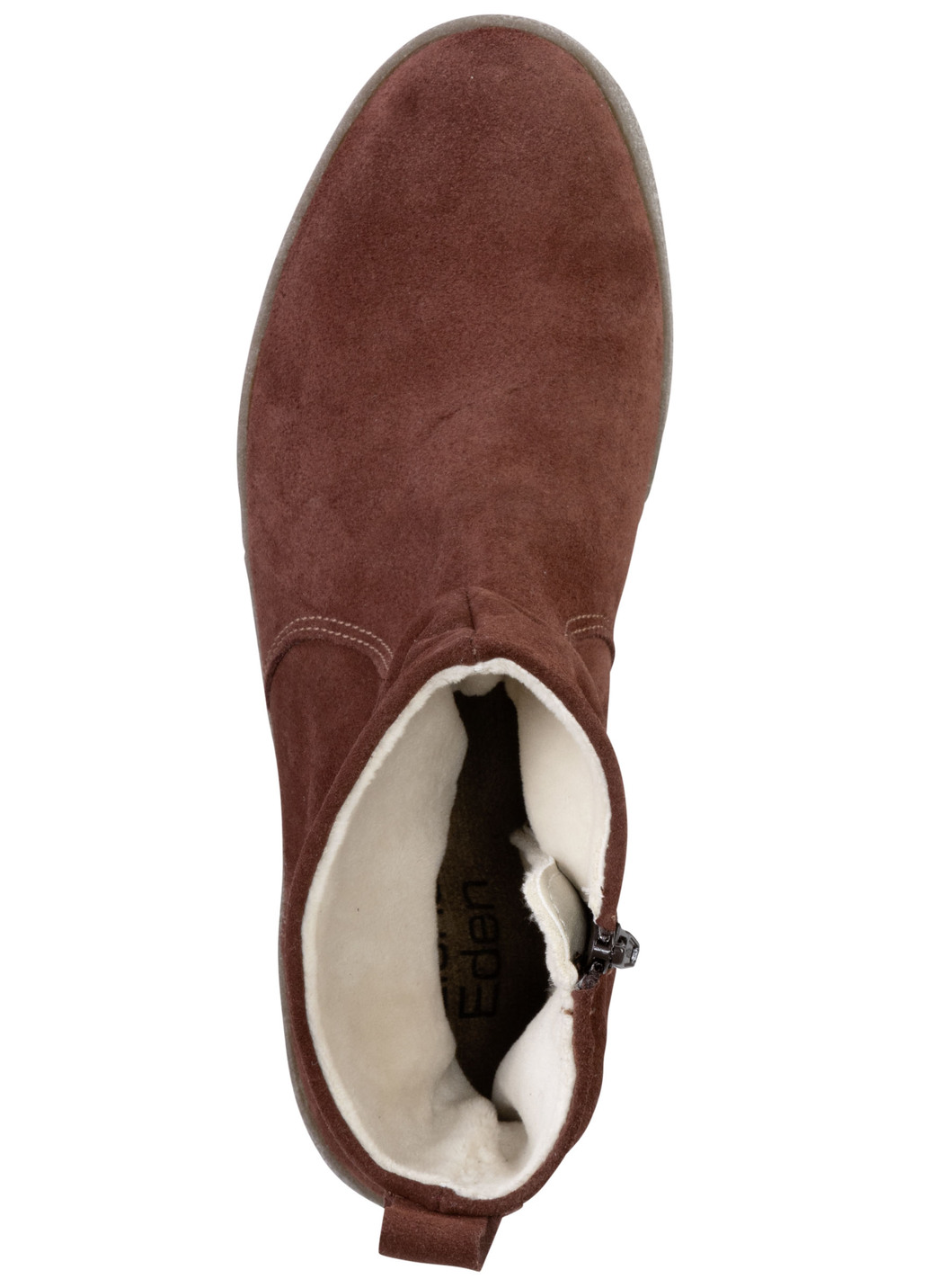 ELENA EDEN Stiefelette aus weichem Veloursleder