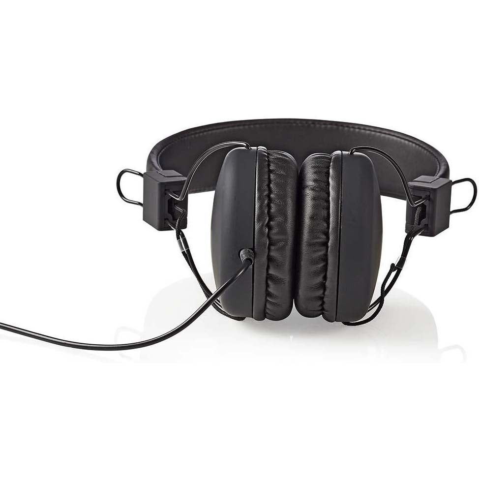 Nedis HPWD1100BK on-ear koptelefoon 3.5 mm zwart