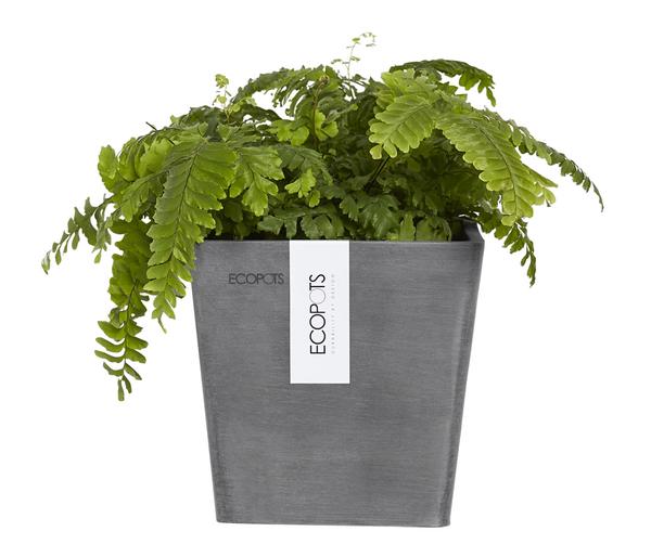 Ecopots Kunststoff-Kasten Manhattan Wall mit