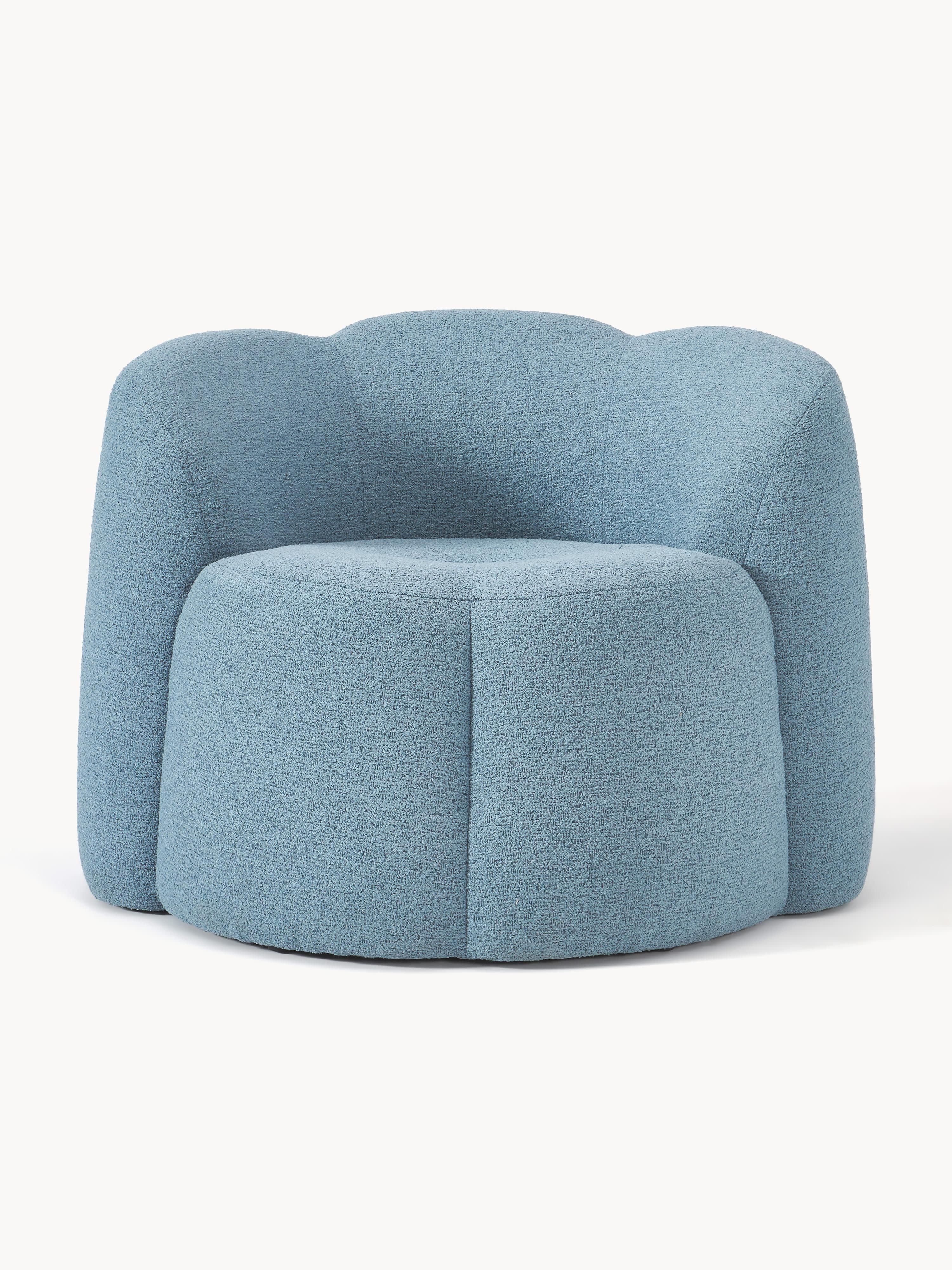 Bouclé loungefauteuil Fleur